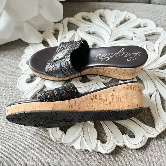 Brighton Hamlet Woven Sandals Shoes Women’s 7.5 - Picture 7 of 10